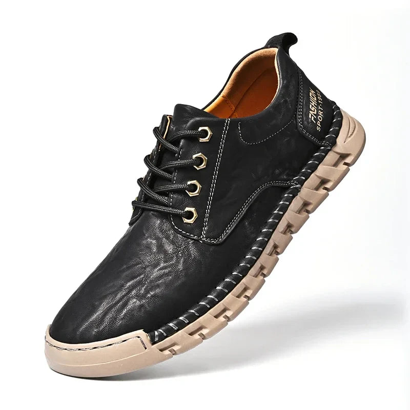 UrbanEdge Leather Shoes - Riley Grove