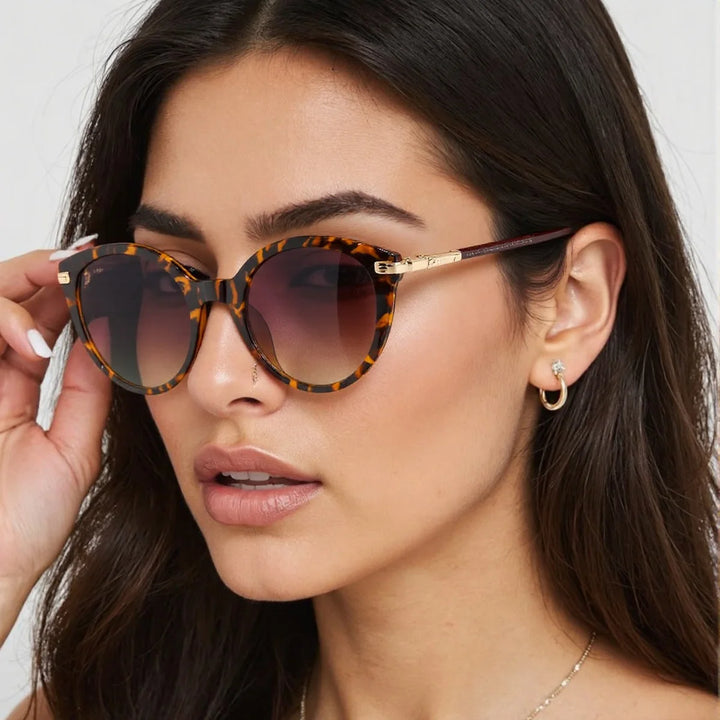 Lysa Leopard Sunglasses - Riley Grove