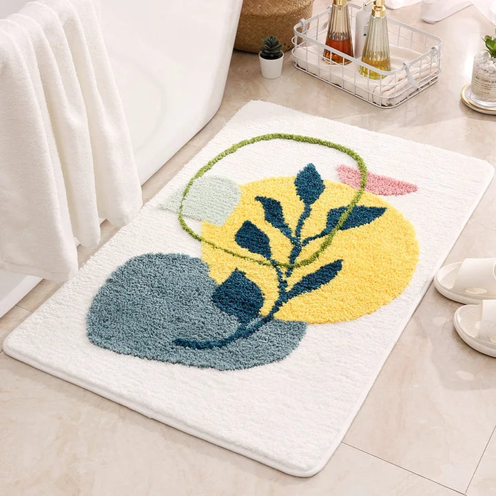 Earthly Leaf Organic Bath Rug - Riley Grove
