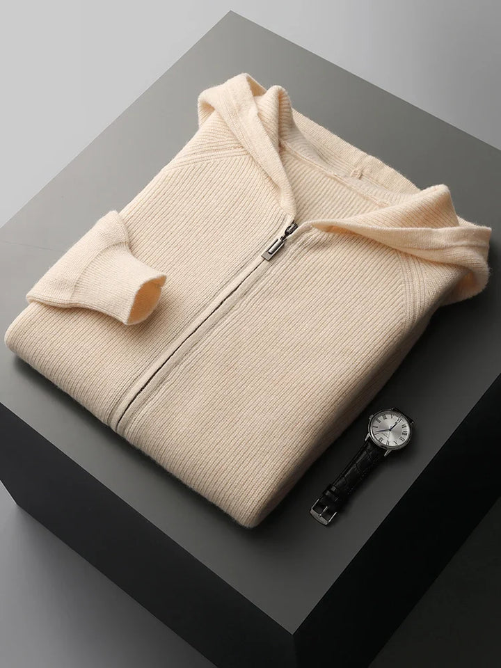 Merino blend Wool Hoodie - Riley Grove