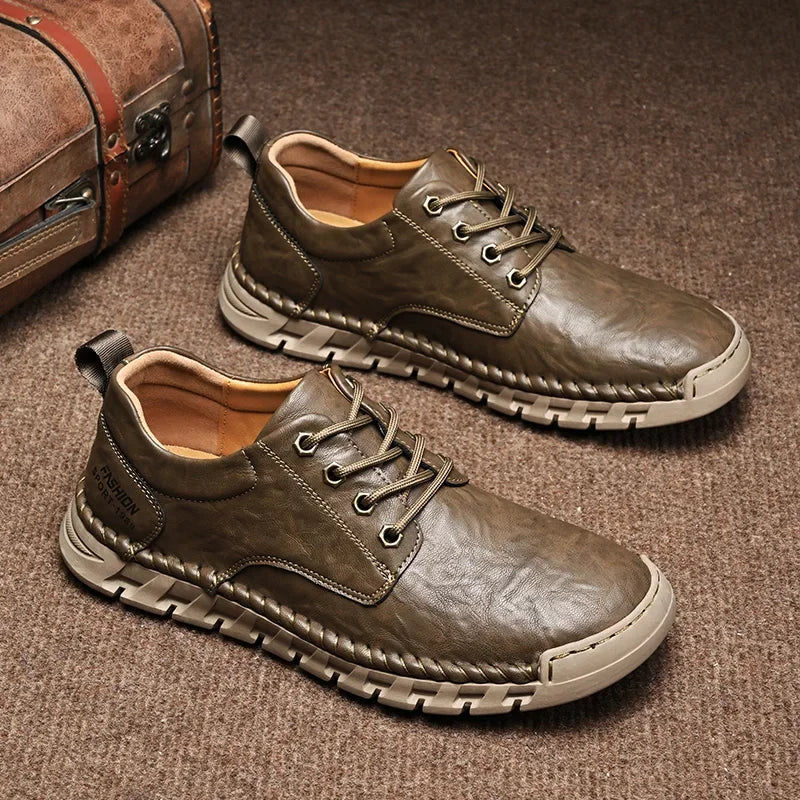 UrbanEdge Leather Shoes - Riley Grove