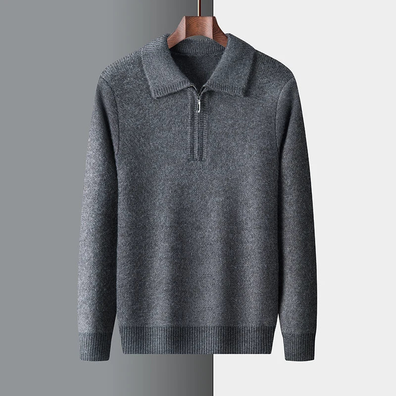 Merino / Alpaca Wool Knit Sweater - Riley Grove