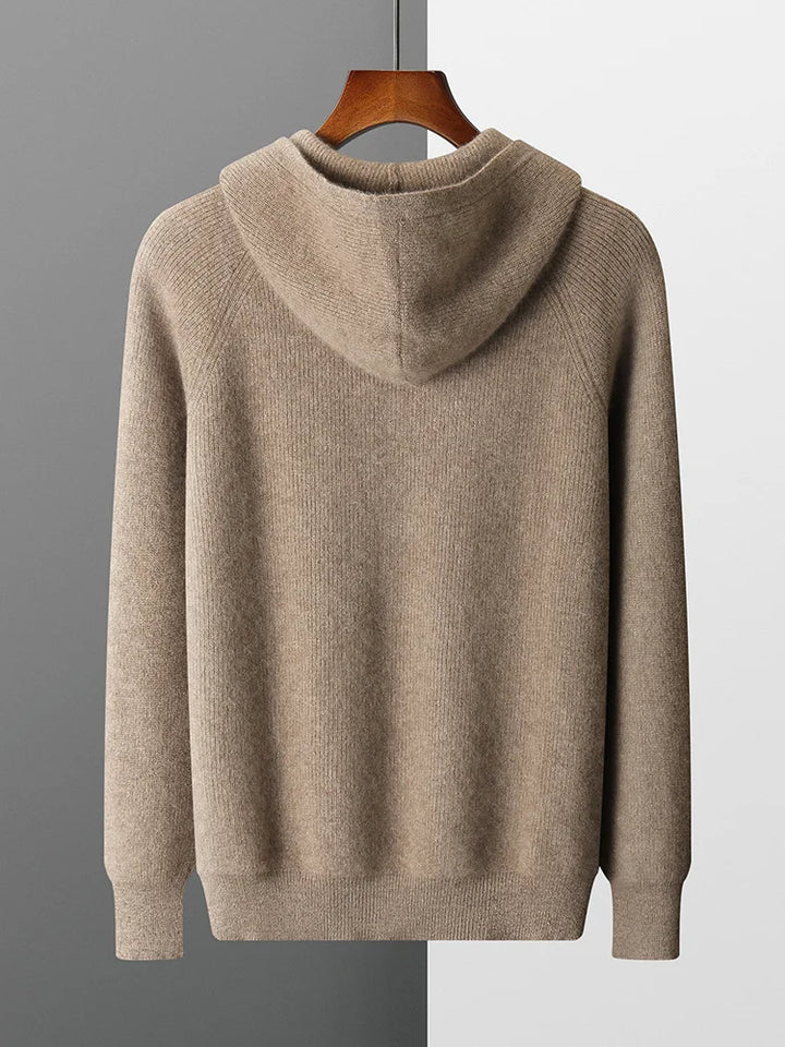 Merino blend Wool Hoodie - Riley Grove
