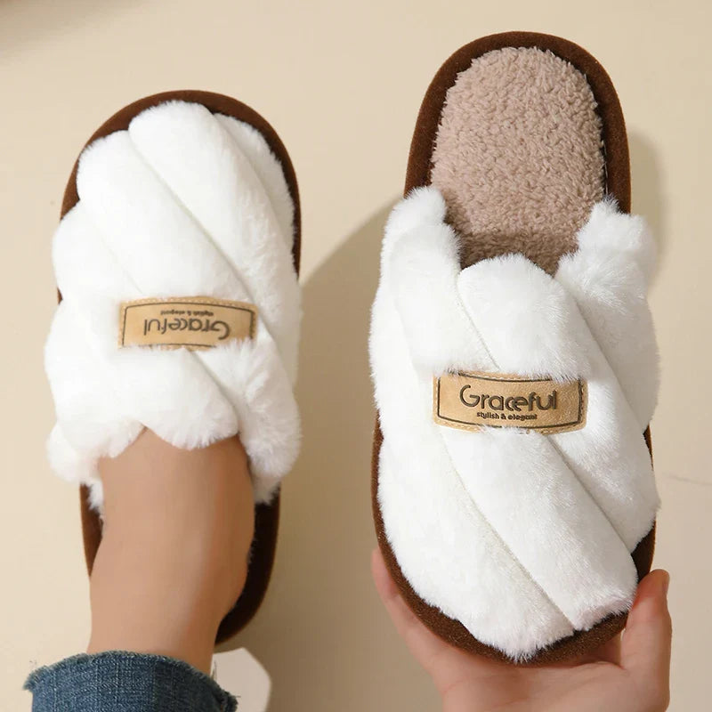 Graciette Sherpa Slides - Riley Grove