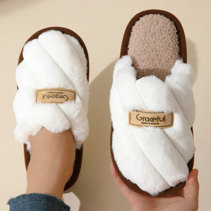 Graciette Sherpa Slides - Riley Grove