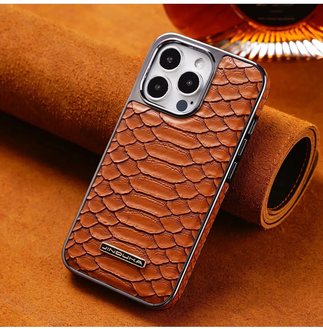 Veyron Genuine Leather iPhone Case - Riley Grove