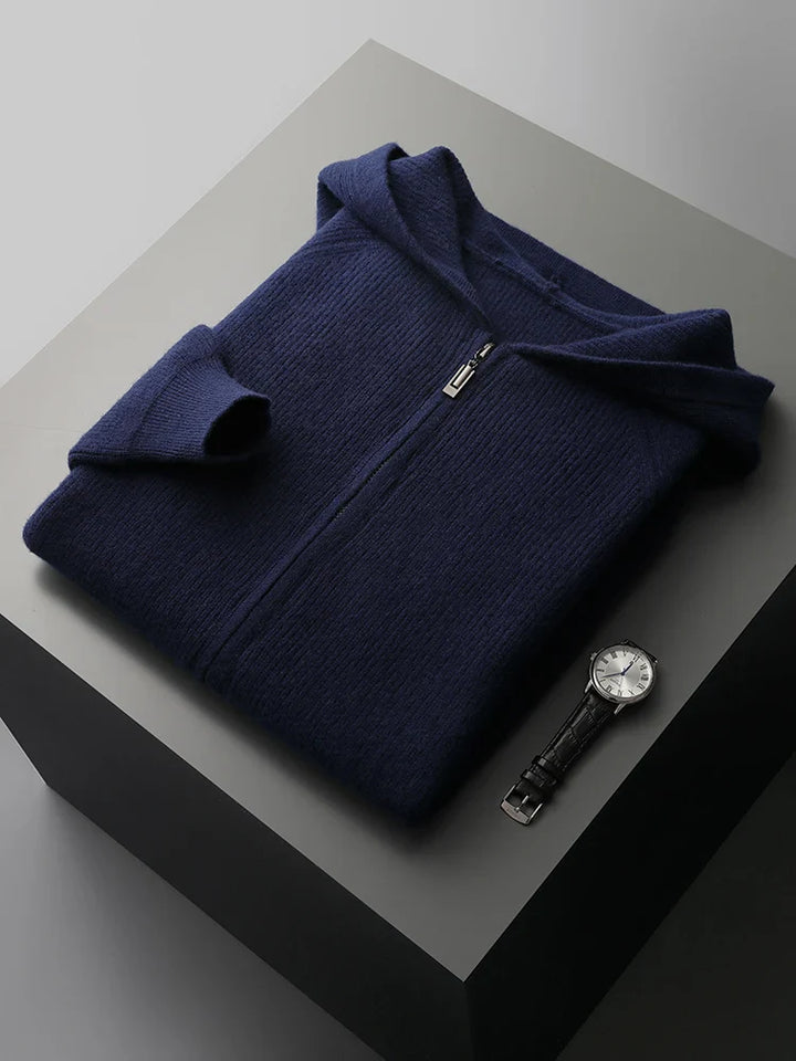 Merino blend Wool Hoodie - Riley Grove