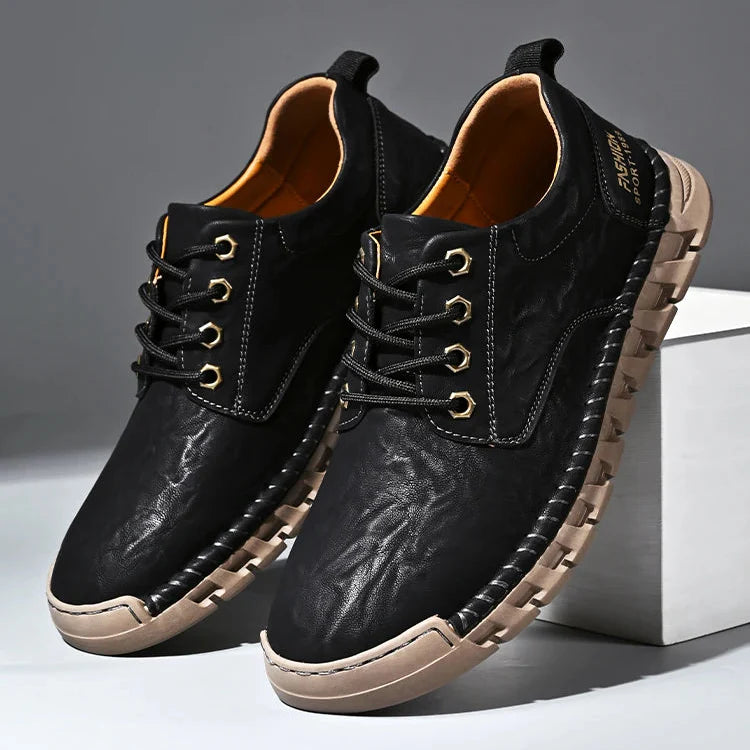 UrbanEdge Leather Shoes - Riley Grove
