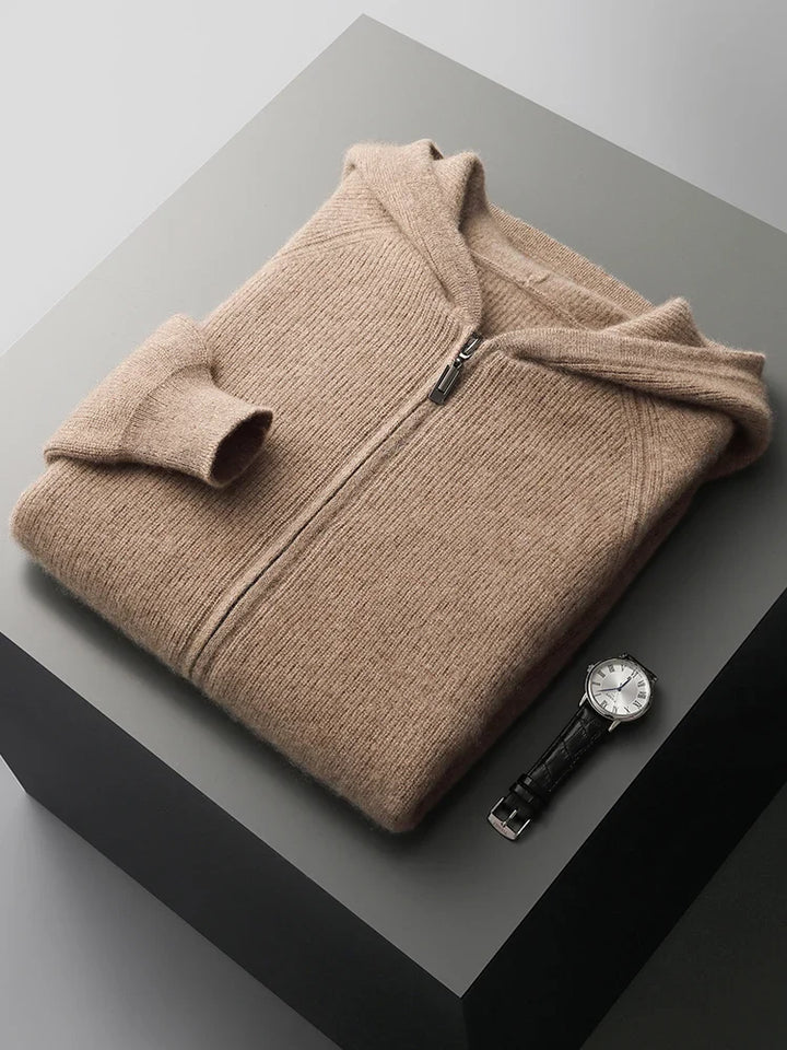 Merino blend Wool Hoodie - Riley Grove