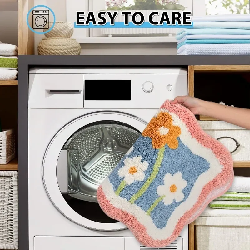 Floral Weave Bath Rug - Riley Grove