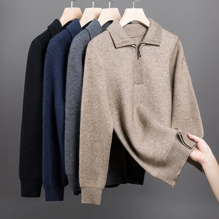 Merino / Alpaca Wool Knit Sweater - Riley Grove