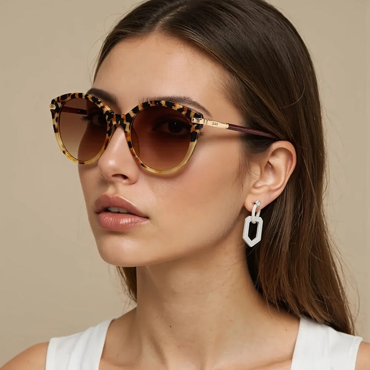 Lysa Leopard Sunglasses - Riley Grove