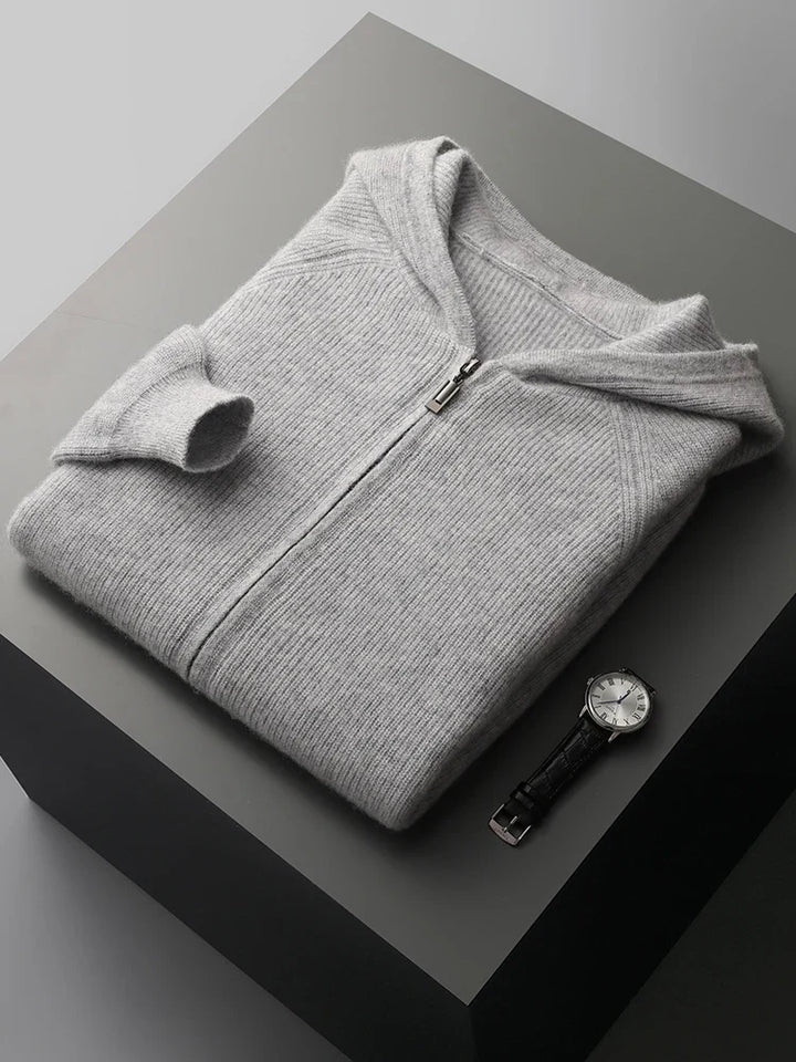 Merino blend Wool Hoodie - Riley Grove