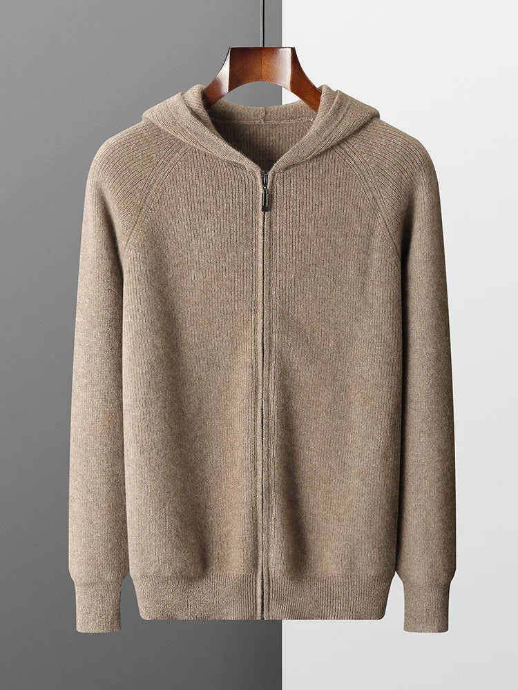 Merino blend Wool Hoodie - Riley Grove