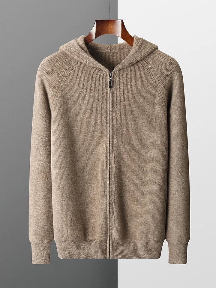 Merino blend Wool Hoodie - Riley Grove