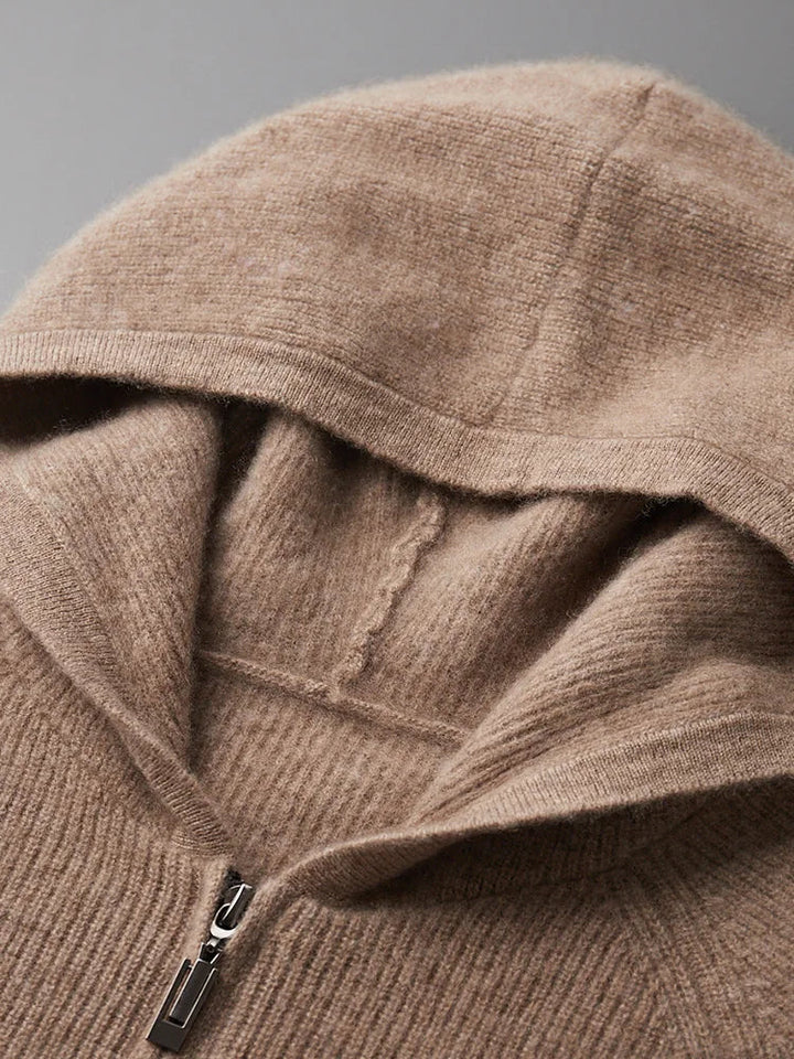 Merino blend Wool Hoodie - Riley Grove