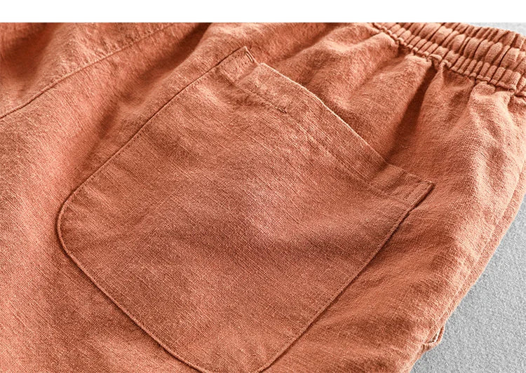 Huston Linen Short - Riley Grove