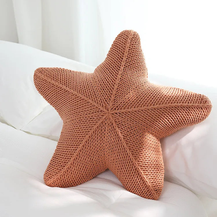Coastal Charm Starfish Pillow - Riley Grove