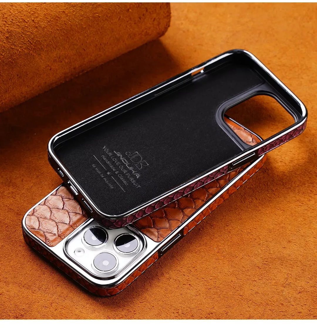 Veyron Genuine Leather iPhone Case - Riley Grove