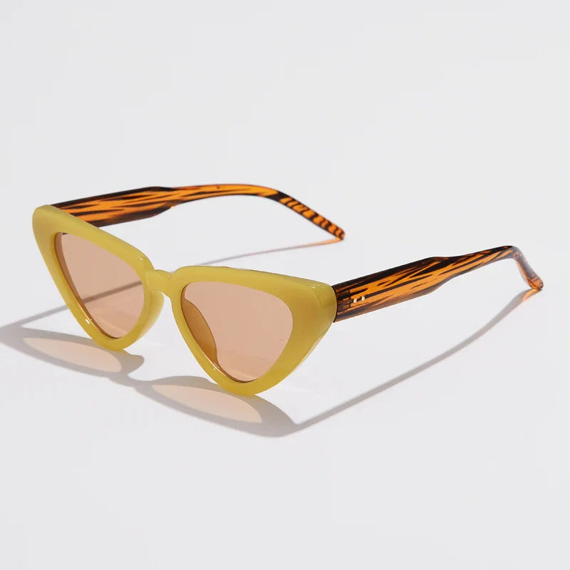 Yellow Sol Havana Sunglasses - Riley Grove