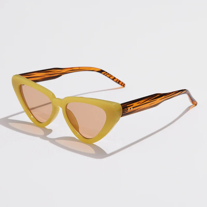 Yellow Sol Havana Sunglasses - Riley Grove
