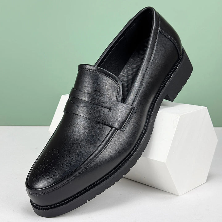 Archer Penny Leather Shoes - Riley Grove