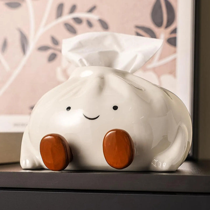 Lil' Bao Ceramic Tissue box - Riley Grove