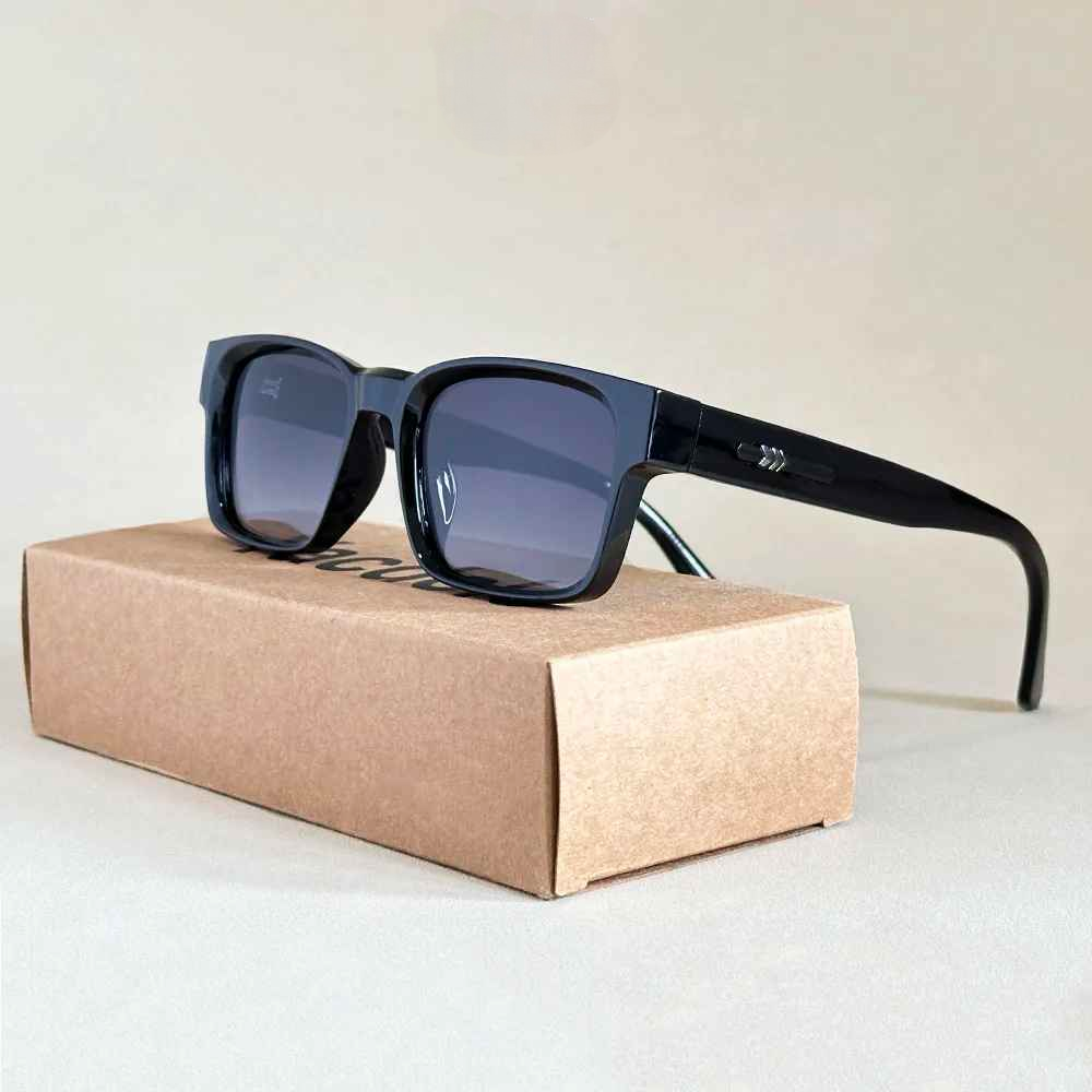Obsidian Square Sunglasses - Riley Grove