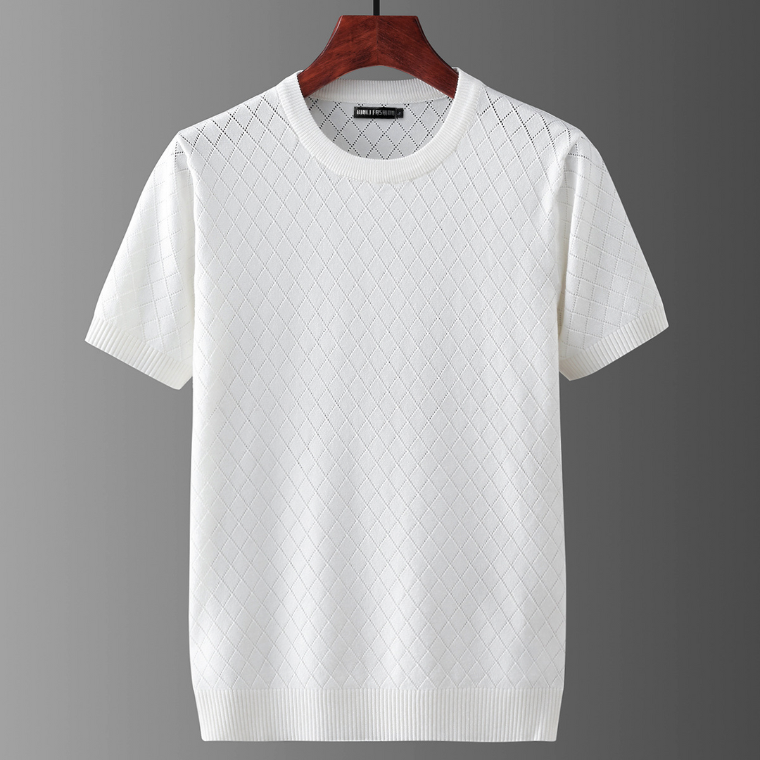 Branco Cashmere Tee - Riley Grove