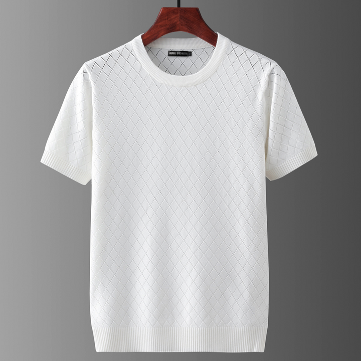 Branco Cashmere Tee - Riley Grove