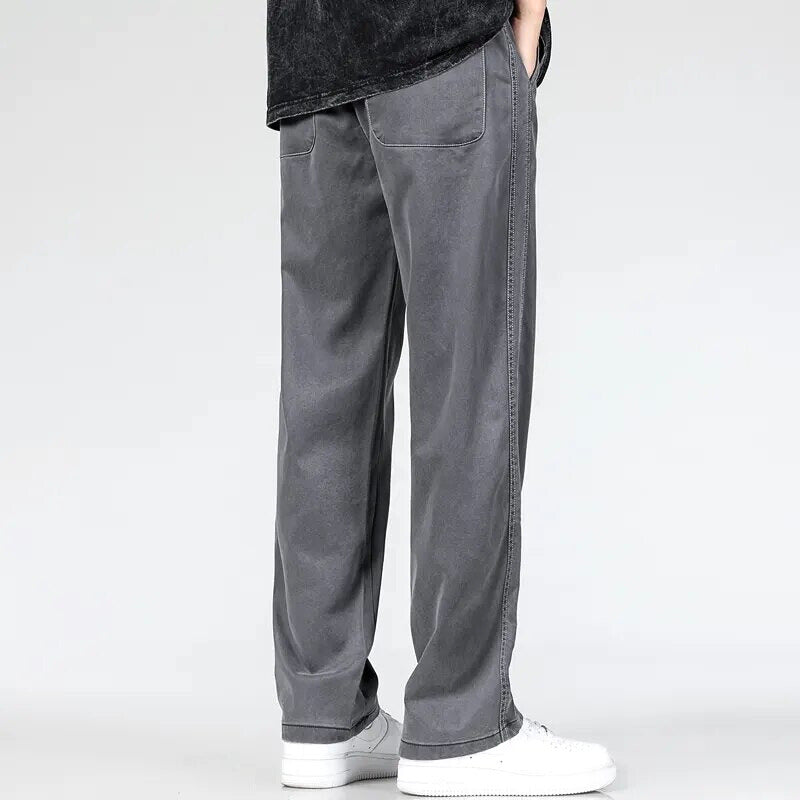 Maverick Cotton Denim Pants - Riley Grove
