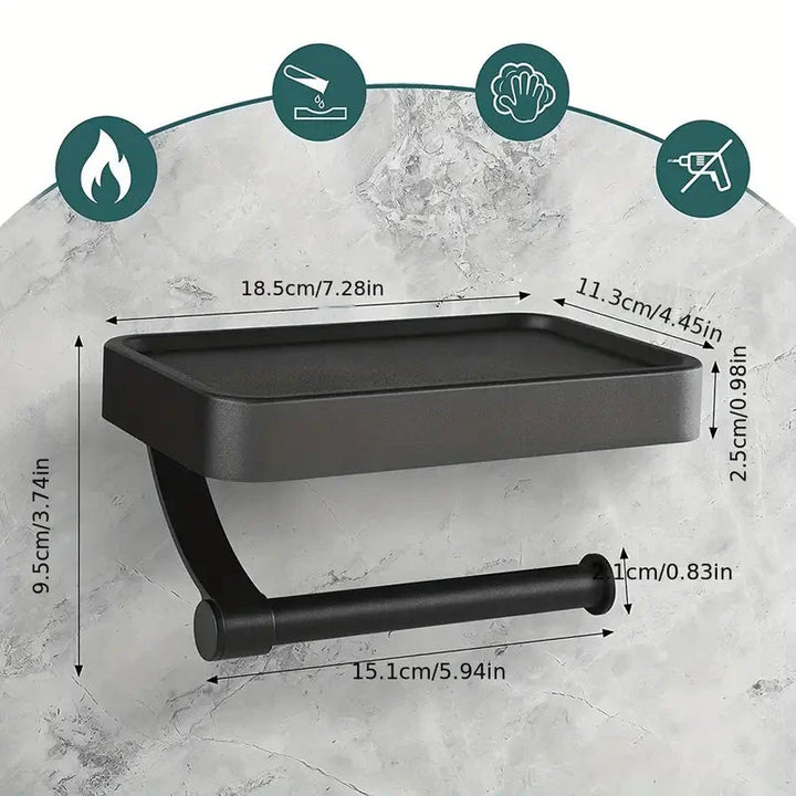 Grayson Shelf Roll Holder - Riley Grove