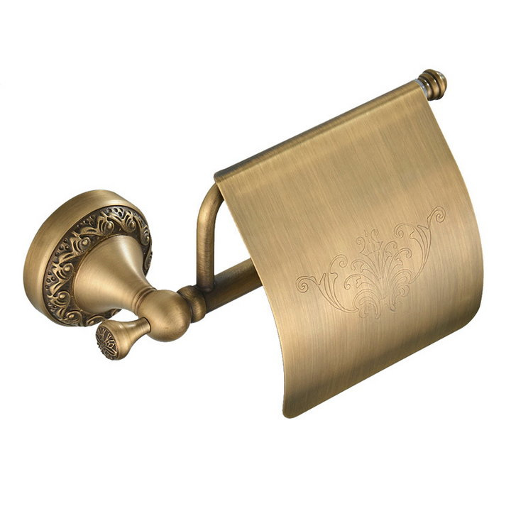 Brass Paper Roll Holder - Riley Grove