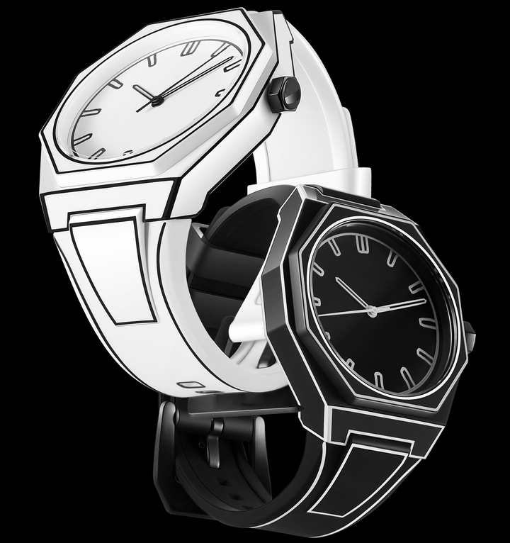Riccardo Outlined 2D Watch - Riley Grove